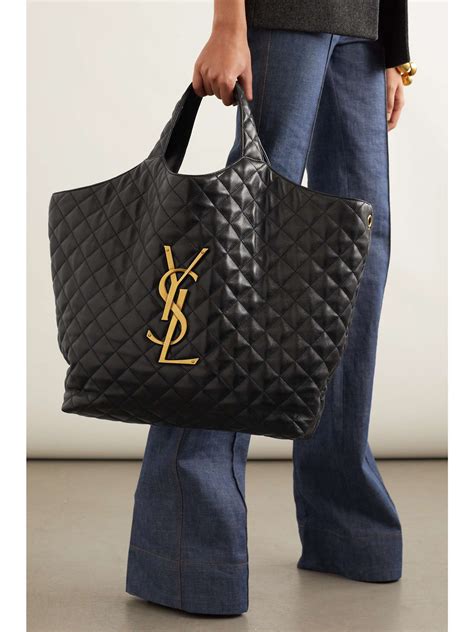 ysl tote bag sale|ysl large quilted tote bag.